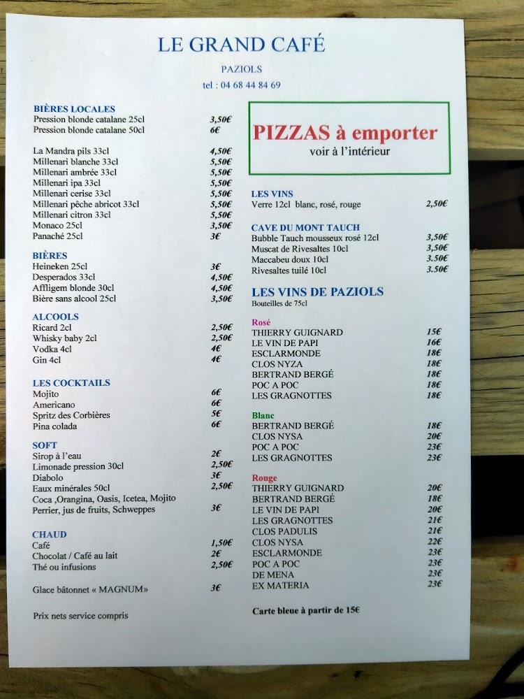 Le Grand Café - Menu Image 2